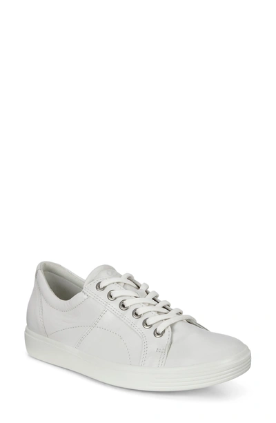 Shop Ecco Soft Sneaker In 01007white