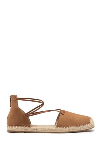 Shop Eileen Fisher Lace Espadrille In Tobacco