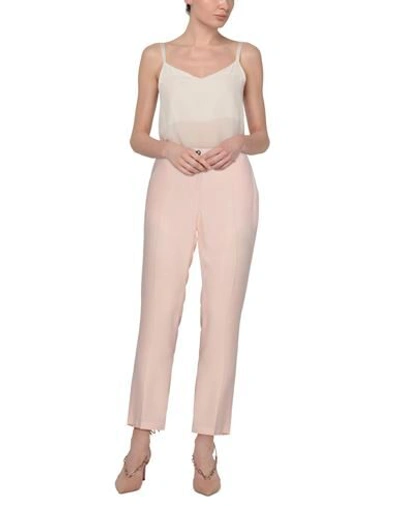 Shop Patrizia Pepe Sera Woman Pants Pink Size 10 Viscose