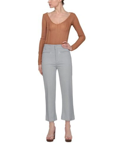 Dondup Cropped Pants In White