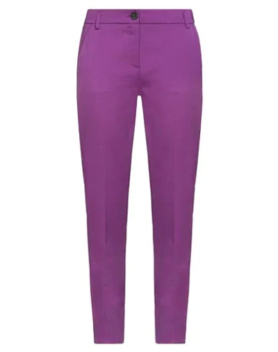 Shop Emme By Marella Pants In Purple