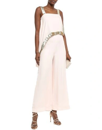 Shop Temperley London Casual Pants In Light Pink