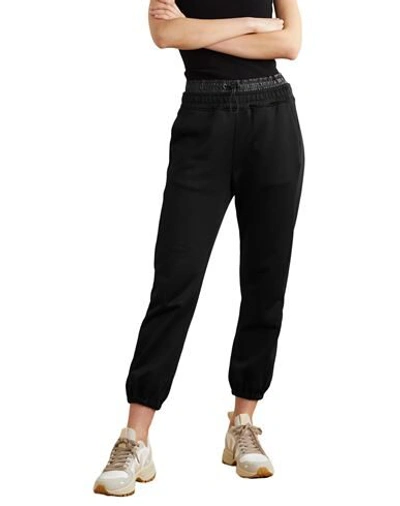 Shop Koral Woman Pants Black Size L Polyamide, Cotton, Other Fibres