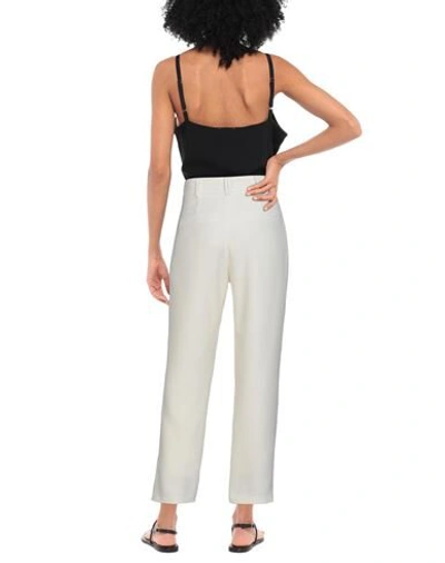 Hebe Studio Casual Pants In White