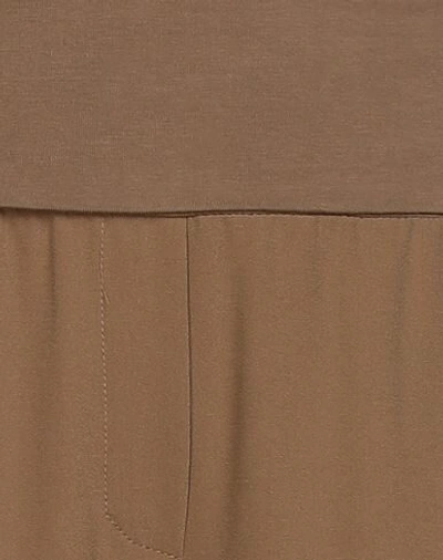 Manila Grace Cropped Pants In Military Green