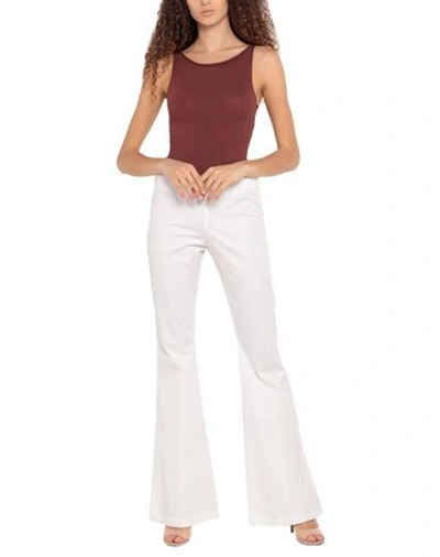 Shop Alessandro Legora Casual Pants In White