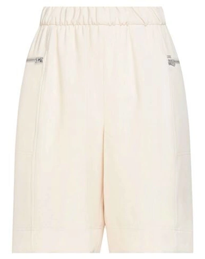 Shop Calvin Klein Shorts & Bermuda Shorts In Ivory
