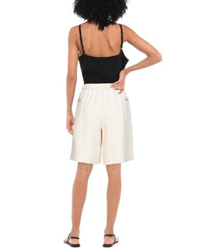 Shop Calvin Klein Shorts & Bermuda Shorts In Ivory