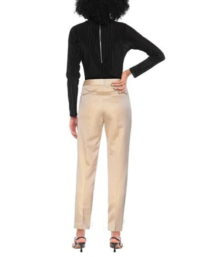 Shop Brian Dales Woman Pants Beige Size 8 Acetate, Polyester, Polyamide