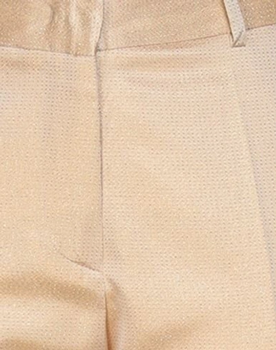 Shop Brian Dales Woman Pants Beige Size 8 Acetate, Polyester, Polyamide