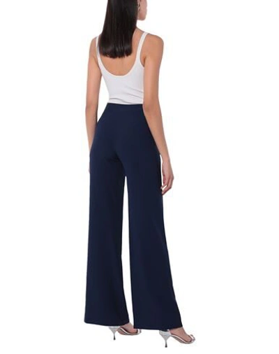Shop Botondi Milano Botondi Couture Woman Pants Midnight Blue Size 10 Viscose, Acetate
