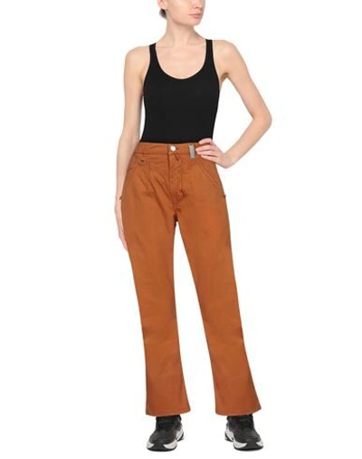 High Pants In Brown