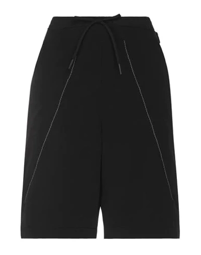 High Woman Shorts & Bermuda Shorts Black Size 4 Polyester, Elastane In Black