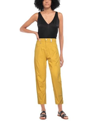 High Pants In Yellow