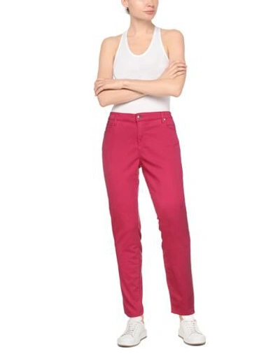 Armani Exchange Pants In Pink