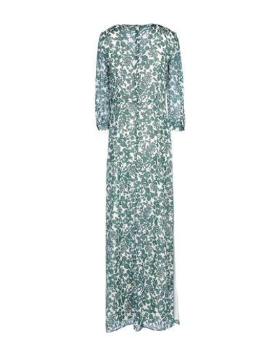 Shop Tory Burch Long Dresses In Green