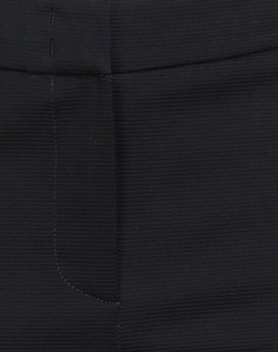 Shop Peserico Cropped Pants In Dark Blue