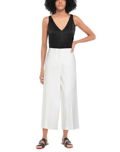 Angelo Marani Pants In White