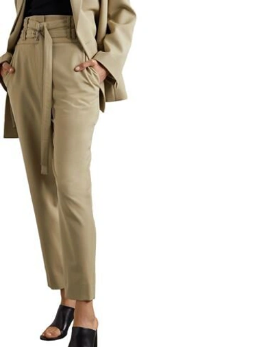 Shop Proenza Schouler Woman Pants Military Green Size 8 Wool, Elastane, Cotton