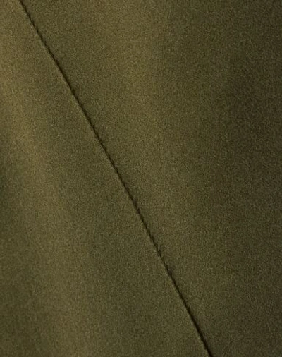Shop Haider Ackermann Woman Pants Military Green Size 14 Silk