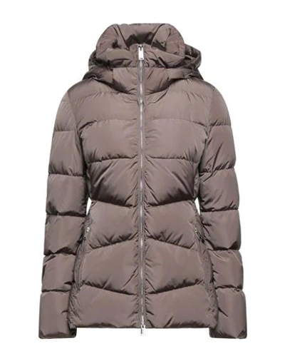 Shop Add Down Jacket In Cocoa
