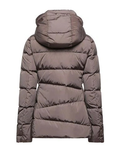 Shop Add Down Jacket In Cocoa