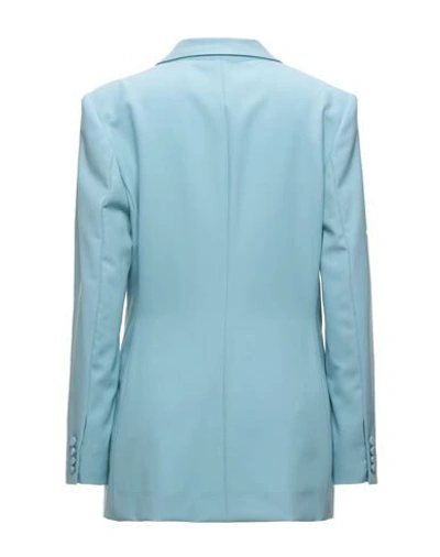 Shop Racil Suit Jackets In Sky Blue