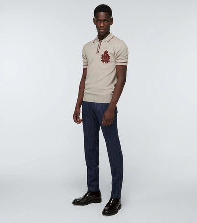 Gianvito Rossi Harris Polished-leather Penny Loafers In Black