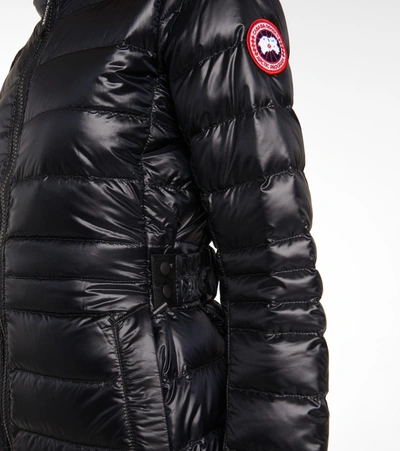 Canada Goose Cypress Hooded Quilted Shell Down Jacket In Black