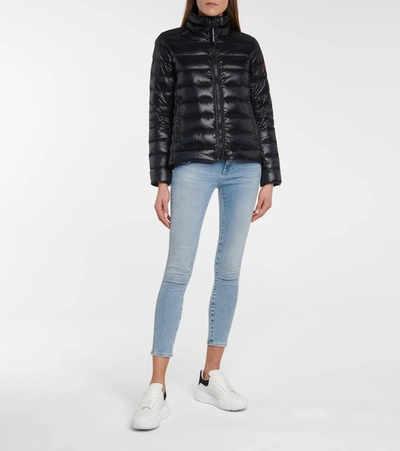 Canada Goose Cypress Packable 750 Fill Power Down Puffer Jacket In Black