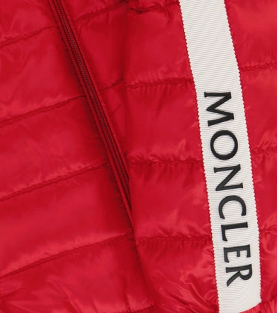 Shop Moncler Baby Alber Down Jacket In Red