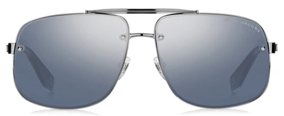 Shop Marc Jacobs 318 Navigator Sunglasses In Grey
