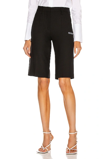 Shop Off-white Formal Short In Black