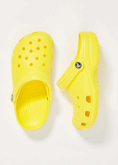 Shop Crocs Classic Clogs In Yellow