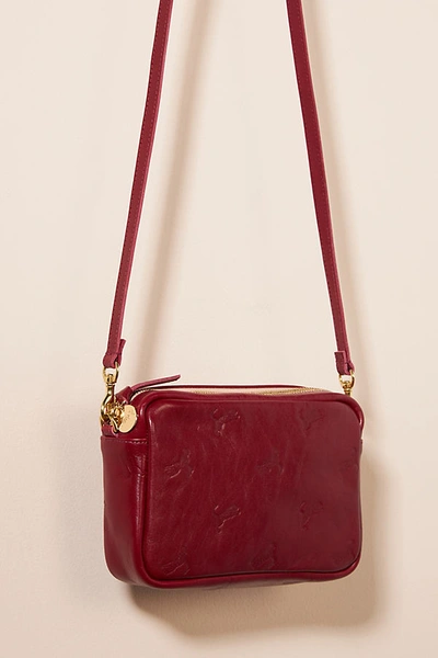 Shop Clare V . Midi Sac Crossbody Bag In Red