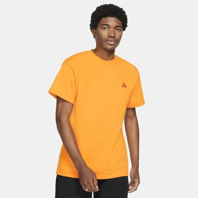 Shop Nike Acg Men's Short-sleeve T-shirt In Circuit Orange