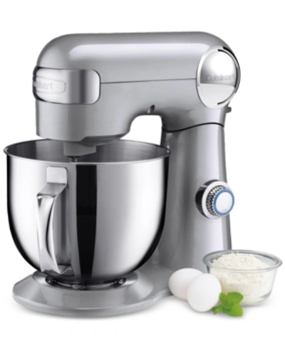 Shop Cuisinart Sm-50 Precision Master 5.5-qt. Stand Mixer In Brushed Chrome