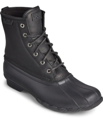 Shop Sperry Saltwater Men's Duck Boots Men's Shoes In Black