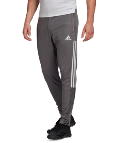 Shop Adidas Originals Adidas Men's Tiro 21 Track Pants In Team Grey/white