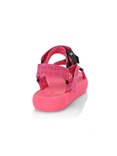 Shop Off-white Trek Sandals In Pink