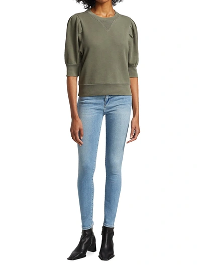 Shop Frame Women's Le High Skinny Jeans In Denim