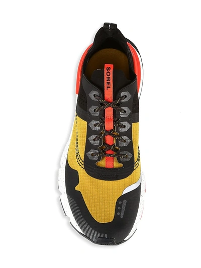 Shop Sorel Men's Kinetic Rush Ripstop Sneakers In Dioxide Gold
