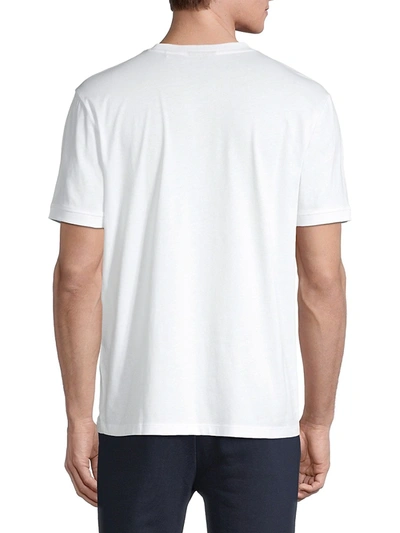 Shop Hugo Logo T-shirt In White