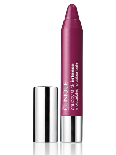 Shop Clinique Women's Chubby Stick Intense Moisturizing Lip Colour Balm In Broadest Berry