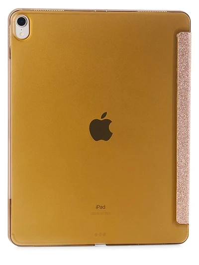 Shop Chic Geeks Glitter 12.9-inch Ipad Pro Case In Champagne