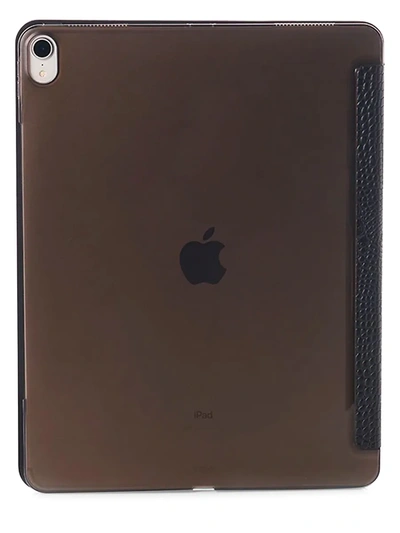 Shop Chic Geeks Crocodile-embossed 12.9-inch Ipad Pro Case In Black