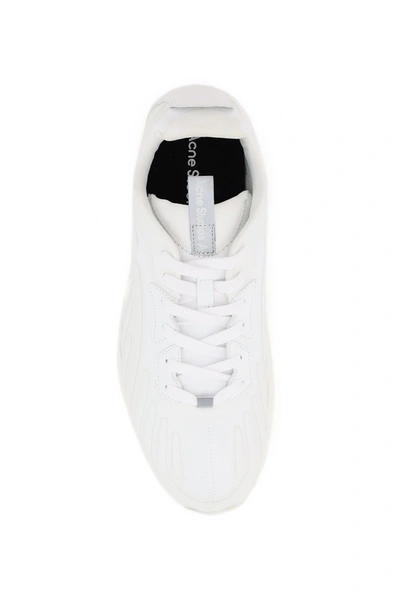 Shop Acne Studios Trainer Sneakers In White