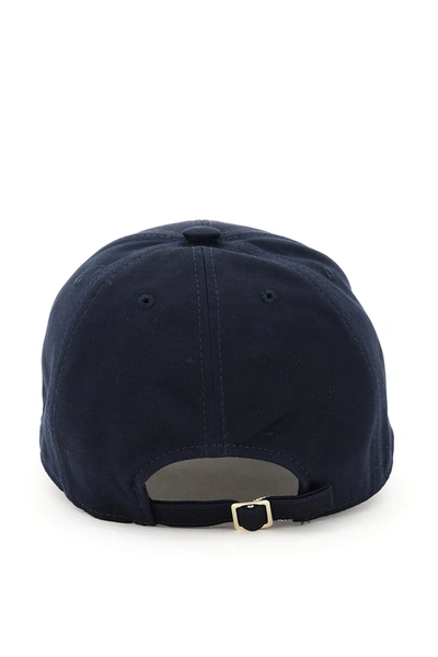 Shop Thom Browne Classic Baseball Cap In Navy