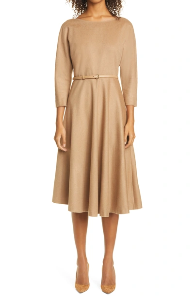 Shop Max Mara Leale Camel Hair Dress