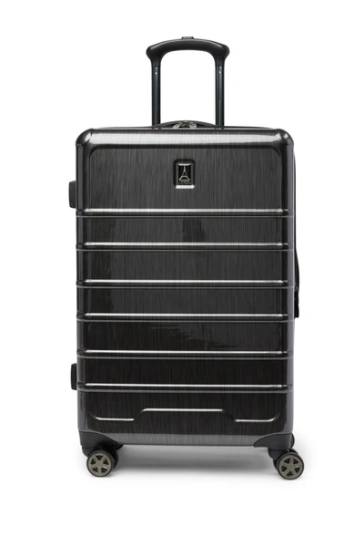 Shop Travelpro Rollmaster™ Lite 28" Expandable Large Checked Hardside Spinner Luggage In Black